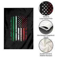 Italian American Flag Garden Flag Retro Italian Family Italy Flag - Wonder Print Shop