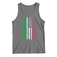Italian American Flag Tank Top Retro Italian Family Italy Flag - Wonder Print Shop