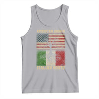 American Grown Italian Roots Tank Top USA Italy Flag Family Tree Italian - Wonder Print Shop