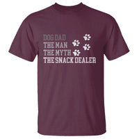 Dog Dad T Shirt Fathers Day Gift for Dog Lovers Retro Vintage - Wonder Print Shop