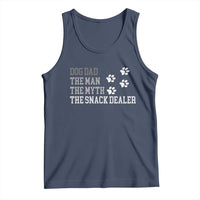 Dog Dad Tank Top Fathers Day Gift for Dog Lovers Retro Vintage - Wonder Print Shop