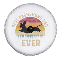 Dachshund Dog Dad Spare Tire Cover Vintage 60s 70s Retro Fathers Day Gift for Dog Lovers - Wonder Print Shop