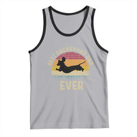 Dachshund Dog Dad Tank Top Vintage 60s 70s Retro Fathers Day Gift for Dog Lovers - Wonder Print Shop