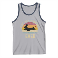 Dachshund Dog Dad Tank Top Vintage 60s 70s Retro Fathers Day Gift for Dog Lovers - Wonder Print Shop