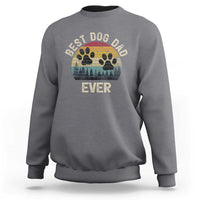 Best Dog Dad Ever Sweatshirt Fathers Day Gift for Dog Lovers - Wonder Print Shop