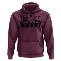 Dachshund Dog Dad Hoodie The Dogfather Fathers Day Gifts For Dog Lovers - Wonder Print Shop