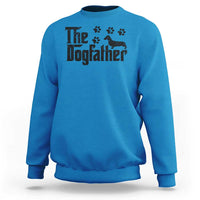 Dachshund Dog Dad Sweatshirt The Dogfather Fathers Day Gifts For Dog Lovers - Wonder Print Shop