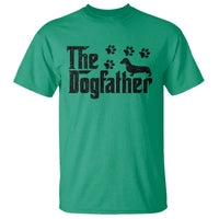 Dachshund Dog Dad T Shirt The Dogfather Fathers Day Gifts For Dog Lovers - Wonder Print Shop