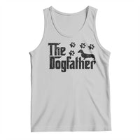 Dachshund Dog Dad Tank Top The Dogfather Fathers Day Gifts For Dog Lovers - Wonder Print Shop