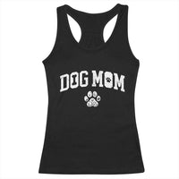 Dog Mom Racerback Tank Top Floral Fur Mama Gift For Her Mothers Day - Wonder Print Shop