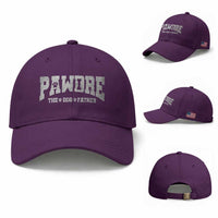 Pawdre The Dog Father Baseball Cap Dog Dad Christmas Fathers Day