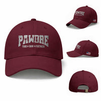 Pawdre The Dog Father Baseball Cap Dog Dad Christmas Fathers Day