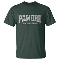 Pawdre The Dog Father T Shirt Dog Dad Christmas Fathers Day - Wonder Print Shop