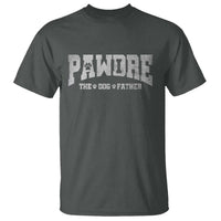 Pawdre The Dog Father T Shirt Dog Dad Christmas Fathers Day - Wonder Print Shop