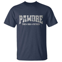 Pawdre The Dog Father T Shirt Dog Dad Christmas Fathers Day - Wonder Print Shop