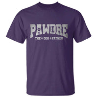 Pawdre The Dog Father T Shirt Dog Dad Christmas Fathers Day - Wonder Print Shop