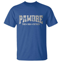 Pawdre The Dog Father T Shirt Dog Dad Christmas Fathers Day - Wonder Print Shop