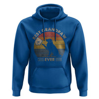 Best Grandpaw Ever Hoodie Retro Dog Grandpa Fathers Day Gift From Dog - Wonder Print Shop