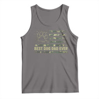 Best Dog Dad Ever Tank Top Camo American Flag USA Fathers Day Gift for Dog Lovers - Wonder Print Shop