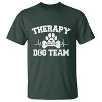 Personalized Therapy Dog Team T Shirt Custom Name - Wonder Print Shop