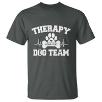 Personalized Therapy Dog Team T Shirt Custom Name - Wonder Print Shop