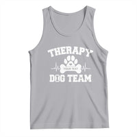 Personalized Therapy Dog Team Tank Top Custom Name - Wonder Print Shop