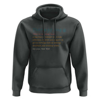 Personalized Therapy Dog Hoodie Retro Custom Name Pet Partners - Wonder Print Shop