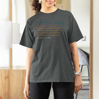 Personalized Therapy Dog T Shirt For Women Retro Custom Name Pet Partners - Wonder Print Shop