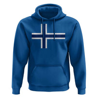 Norway Flag Hoodie Distressed Norwegian Norge Nordic Red White Blue Symbol