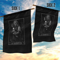 La Llorona Garden Flag Tarot Card Horror Death Occult Mexican Folklore Halloween - Wonder Print Shop