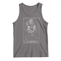 La Llorona Tank Top Tarot Card Horror Death Occult Mexican Folklore Halloween - Wonder Print Shop
