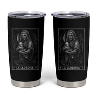La Llorona Tumbler Cup Tarot Card Horror Death Occult Mexican Folklore Halloween - Wonder Print Shop