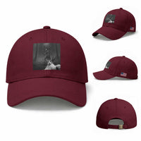 Cat Selfie With Wendigo Baseball Cap Horror Halloween Funny Cat Gifts