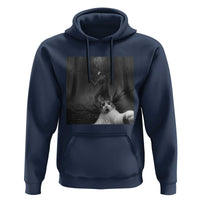 Cat Selfie With Wendigo Hoodie Horror Halloween Funny Cat Gifts