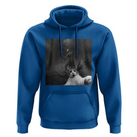 Cat Selfie With Wendigo Hoodie Horror Halloween Funny Cat Gifts