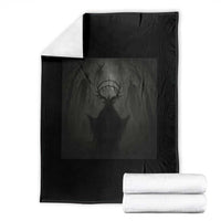 Wendigo Throw Blanket Gothic Horror Forest Demon Cryptid Occult Dark Fantasy - Wonder Print Shop