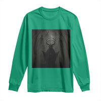 Wendigo Long Sleeve Shirt Gothic Horror Forest Demon Cryptid Occult Dark Fantasy - Wonder Print Shop