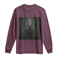 Wendigo Long Sleeve Shirt Gothic Horror Forest Demon Cryptid Occult Dark Fantasy - Wonder Print Shop