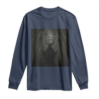 Wendigo Long Sleeve Shirt Gothic Horror Forest Demon Cryptid Occult Dark Fantasy - Wonder Print Shop