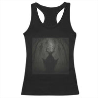 Wendigo Racerback Tank Top Gothic Horror Forest Demon Cryptid Occult Dark Fantasy - Wonder Print Shop