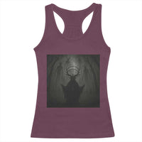 Wendigo Racerback Tank Top Gothic Horror Forest Demon Cryptid Occult Dark Fantasy - Wonder Print Shop