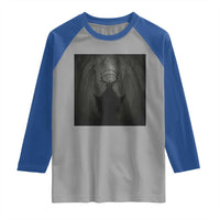 Wendigo Raglan Shirt Gothic Horror Forest Demon Cryptid Occult Dark Fantasy - Wonder Print Shop