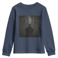 Wendigo Youth Sweatshirt Gothic Horror Forest Demon Cryptid Occult Dark Fantasy - Wonder Print Shop