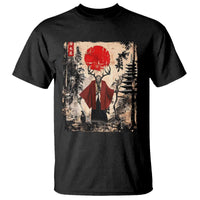 Samurai Wendigo T Shirt Japanese Vintage Graphic Ukiyo-e Art Funny Dark Fantasy - Wonder Print Shop