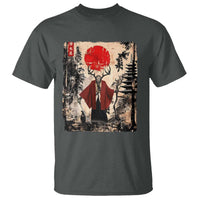 Samurai Wendigo T Shirt Japanese Vintage Graphic Ukiyo-e Art Funny Dark Fantasy - Wonder Print Shop