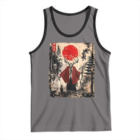 Samurai Wendigo Tank Top Japanese Vintage Graphic Ukiyo-e Art Funny Dark Fantasy - Wonder Print Shop