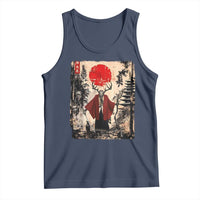 Samurai Wendigo Tank Top Japanese Vintage Graphic Ukiyo-e Art Funny Dark Fantasy - Wonder Print Shop