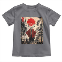 Samurai Wendigo Toddler T Shirt Japanese Vintage Graphic Ukiyo-e Art Funny Dark Fantasy - Wonder Print Shop