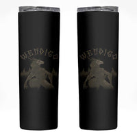 Wendigo Skinny Tumbler Horror Cryptid Occult Dark Fantasy - Wonder Print Shop