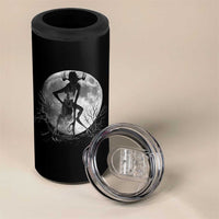Wendigo 4 in 1 Can Cooler Tumbler Cryptid Horror Moon Mythical Creature Halloween - Wonder Print Shop